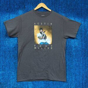 Post Malone Austin If Y'all Weren't Here I'd Be Cryin Tour Hip-Hop Tee M